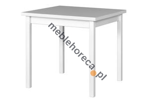 Stół drewniany SOLID II 25 mm (80x80 cm)