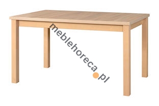 Stół drewniany SOLID I 25 mm (140x90 cm)